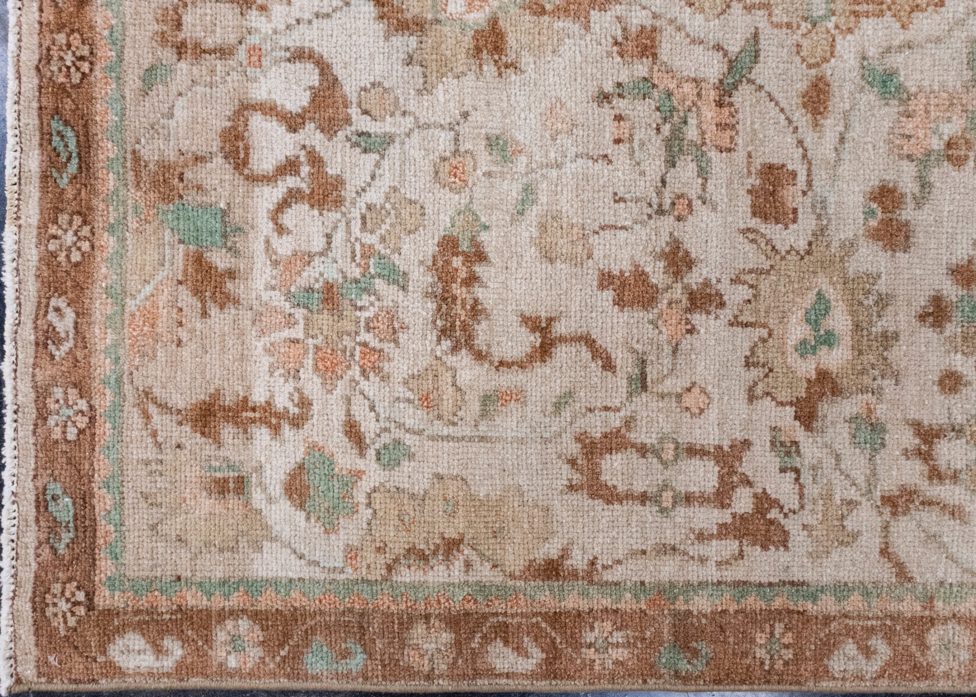 Turkish Vintage Anatolian Rug 3'6" x 5'11" #16809