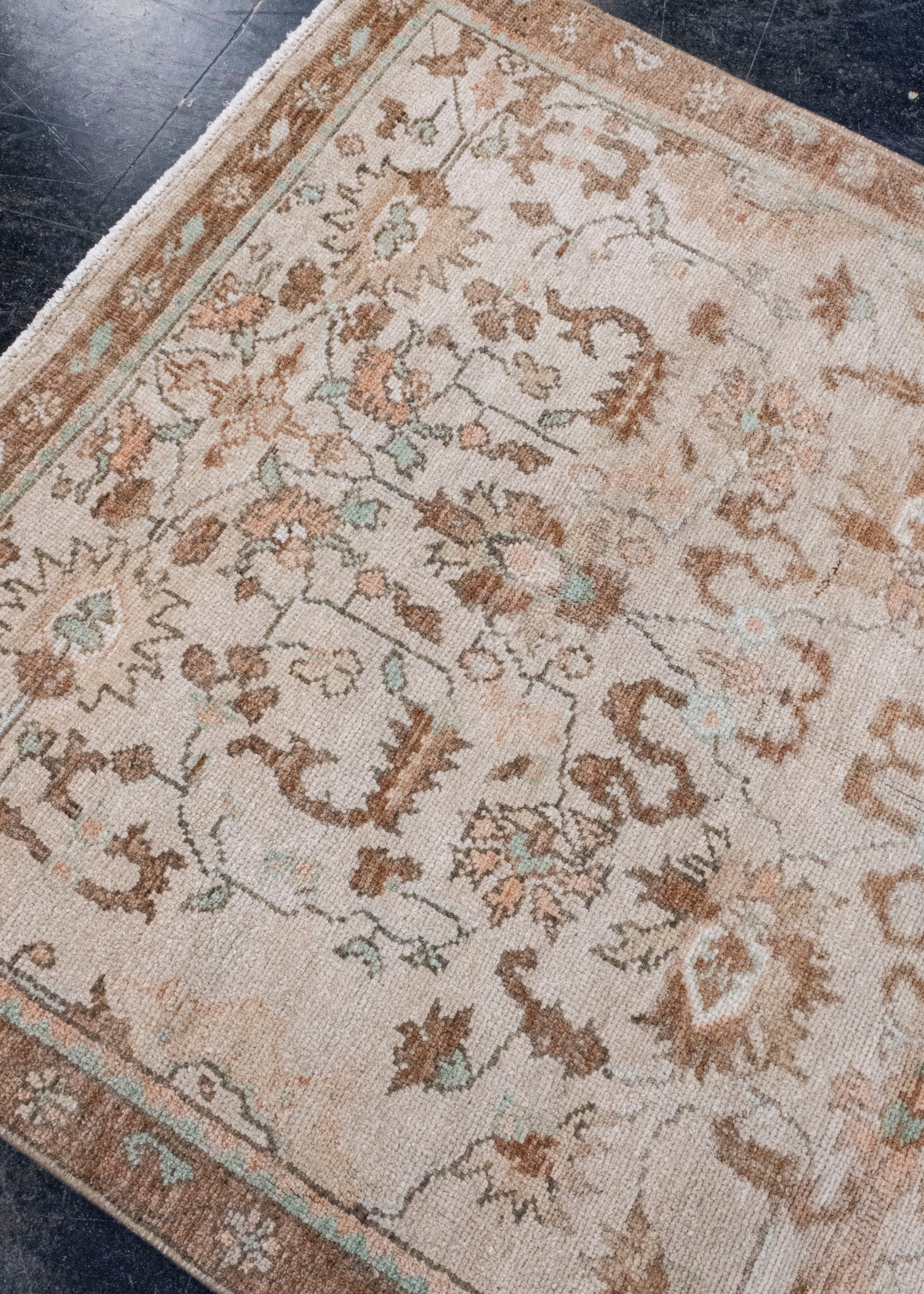 Turkish Vintage Anatolian Rug 3'6" x 5'11" #16809