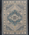 Turkish Oushak Rug 2'3" x 3'1" #11494