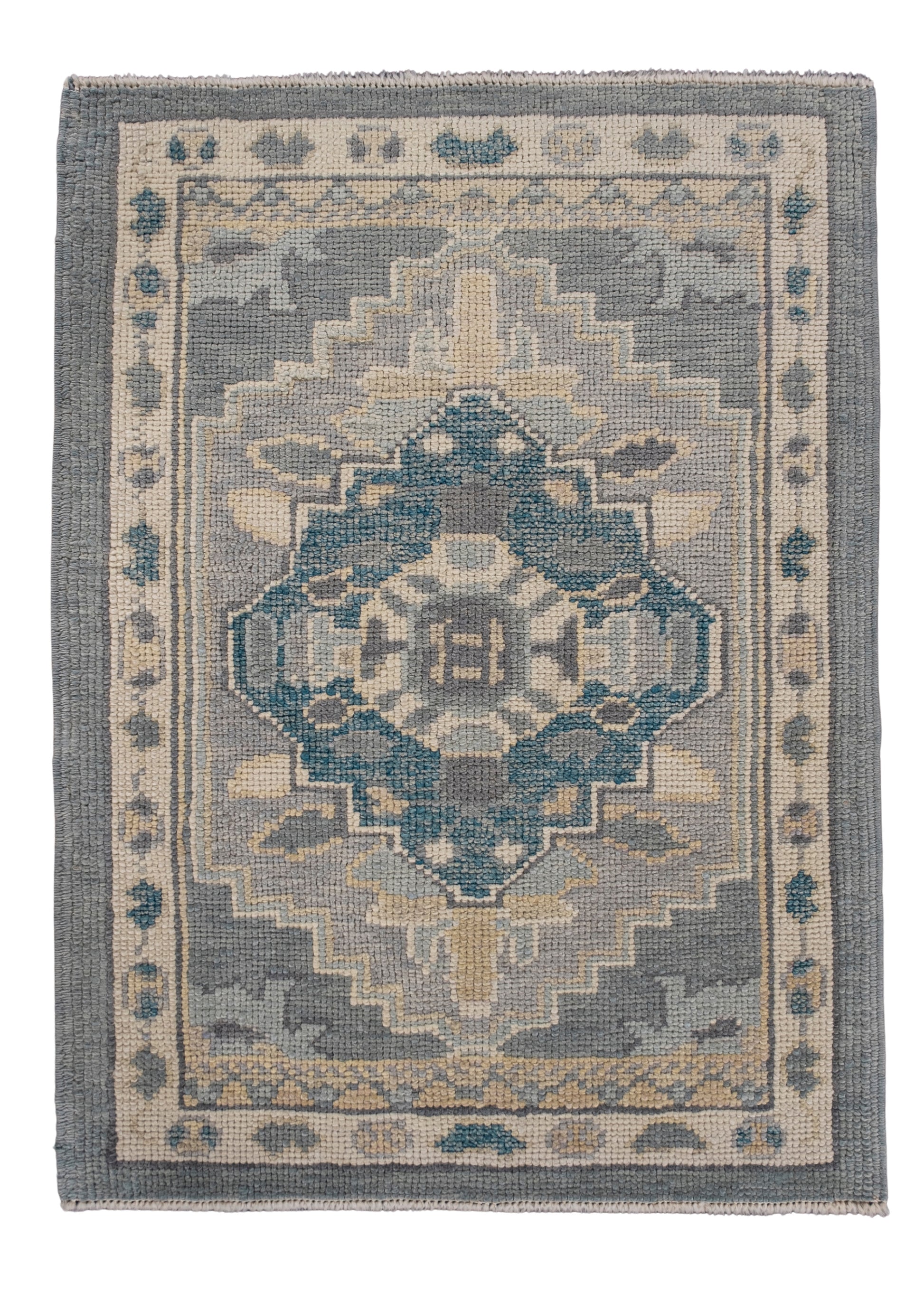 Turkish Oushak Rug 2'3" x 3'1" #11494