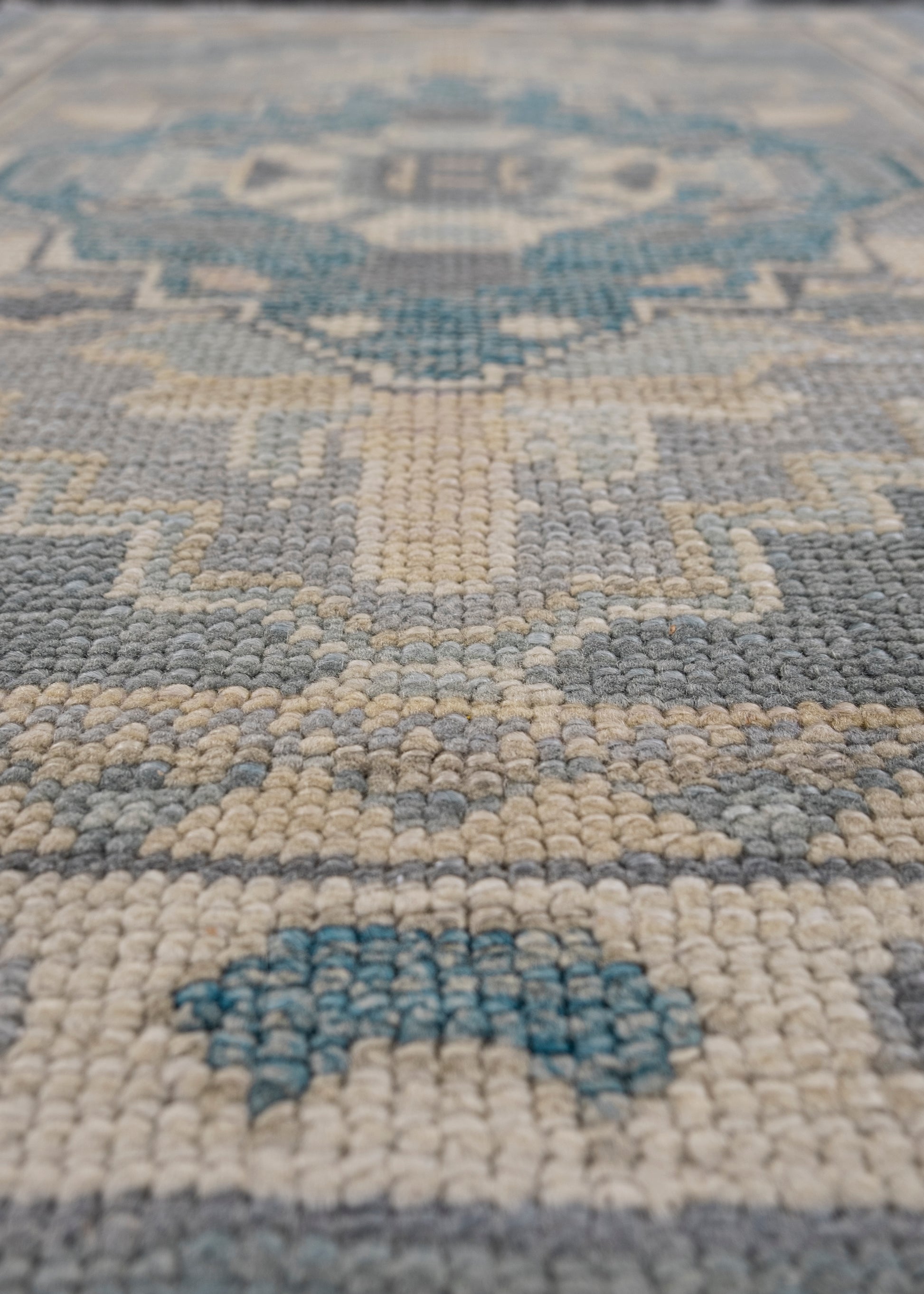 Turkish Oushak Rug 2'3" x 3'1" #11494