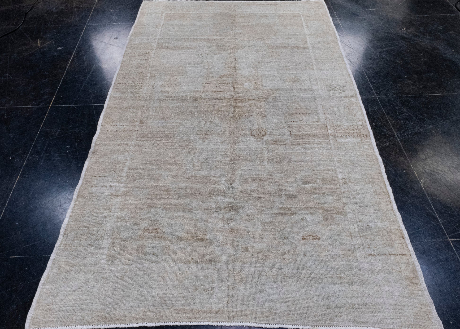 Turkish Vintage Anatolian Rug 4'8" x 8' #7043