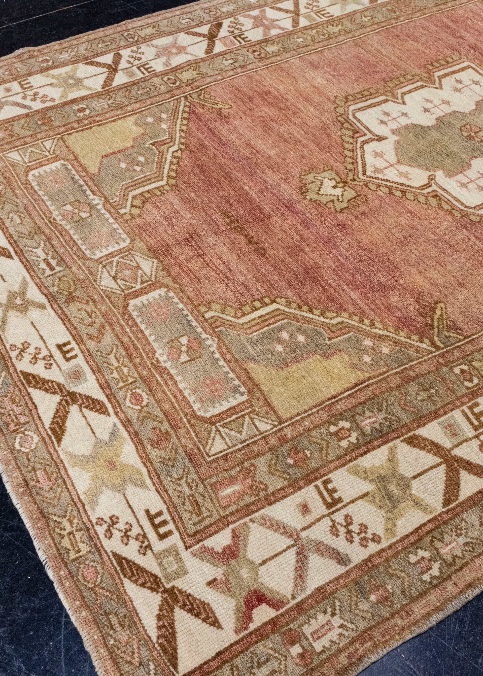 Turkish Vintage Anatolian Rug 5'3" x 7'11" #16854