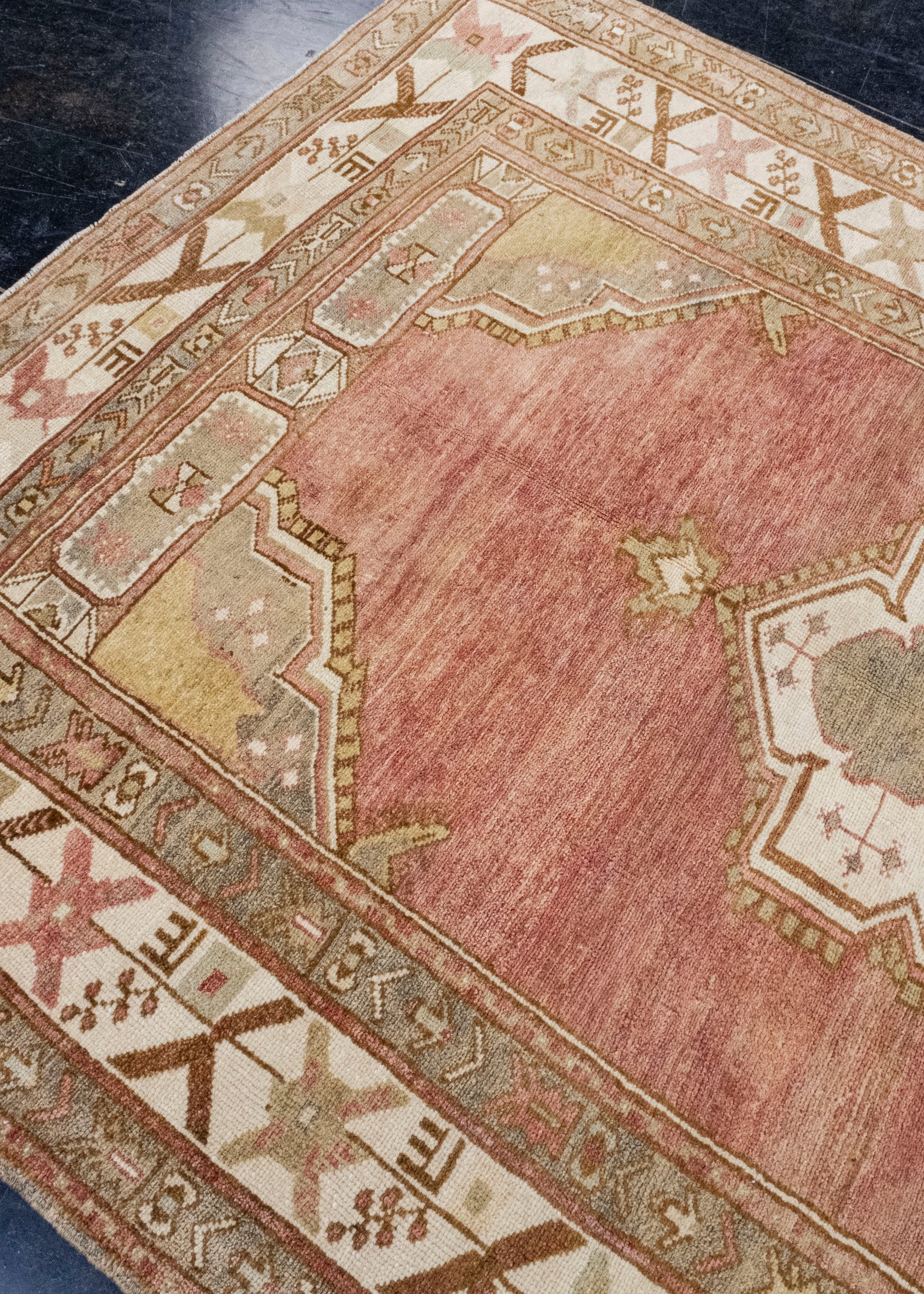 Turkish Vintage Anatolian Rug 5'3" x 7'11" #16854