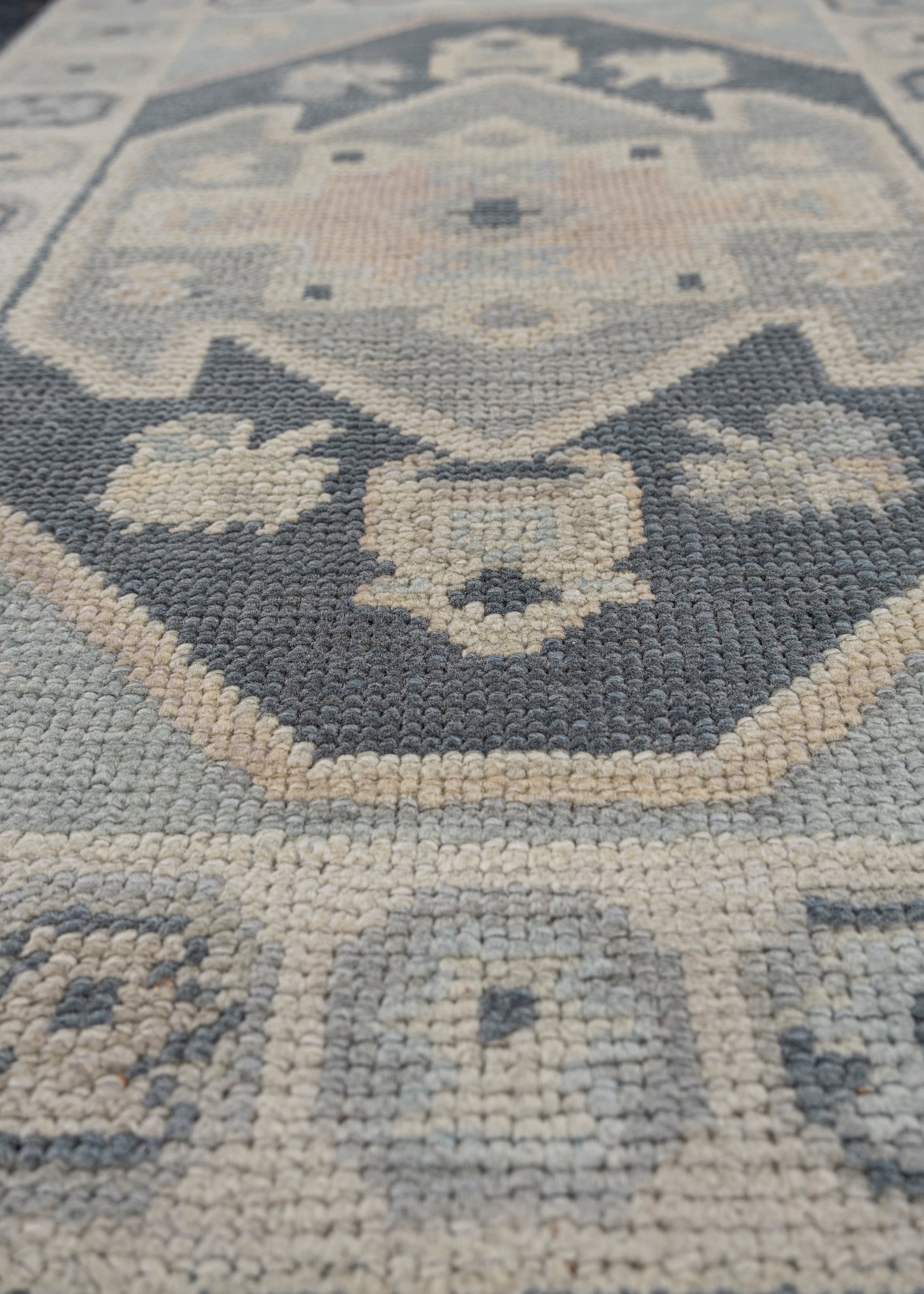 Turkish Oushak Rug 2'2" x 2'10" #11477