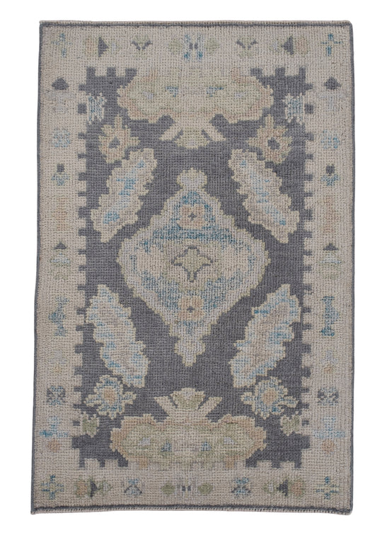 Turkish Oushak Rug 2' x 3'1" #11874