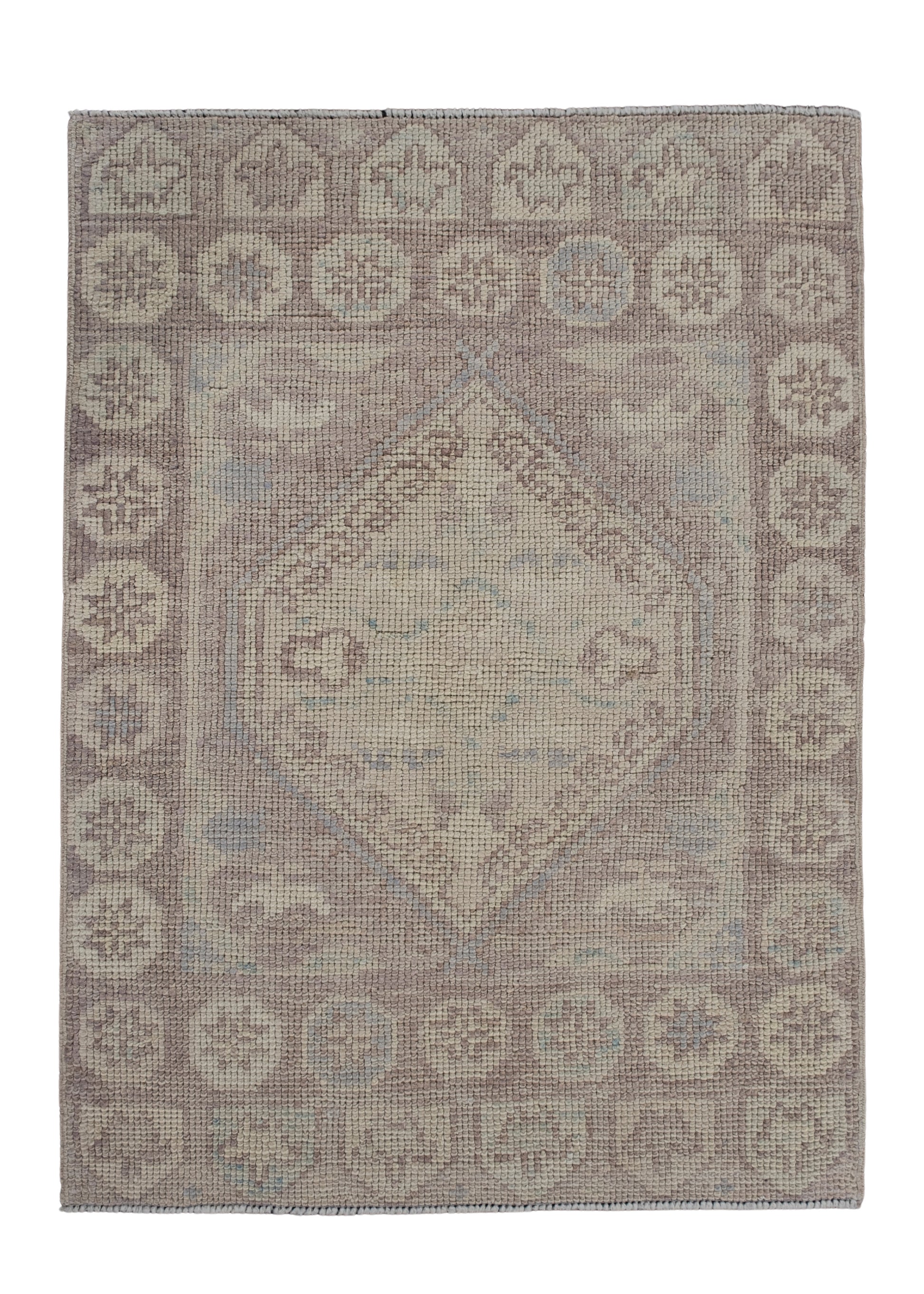 Turkish Oushak Rug 2'4" x 3'2" #12007