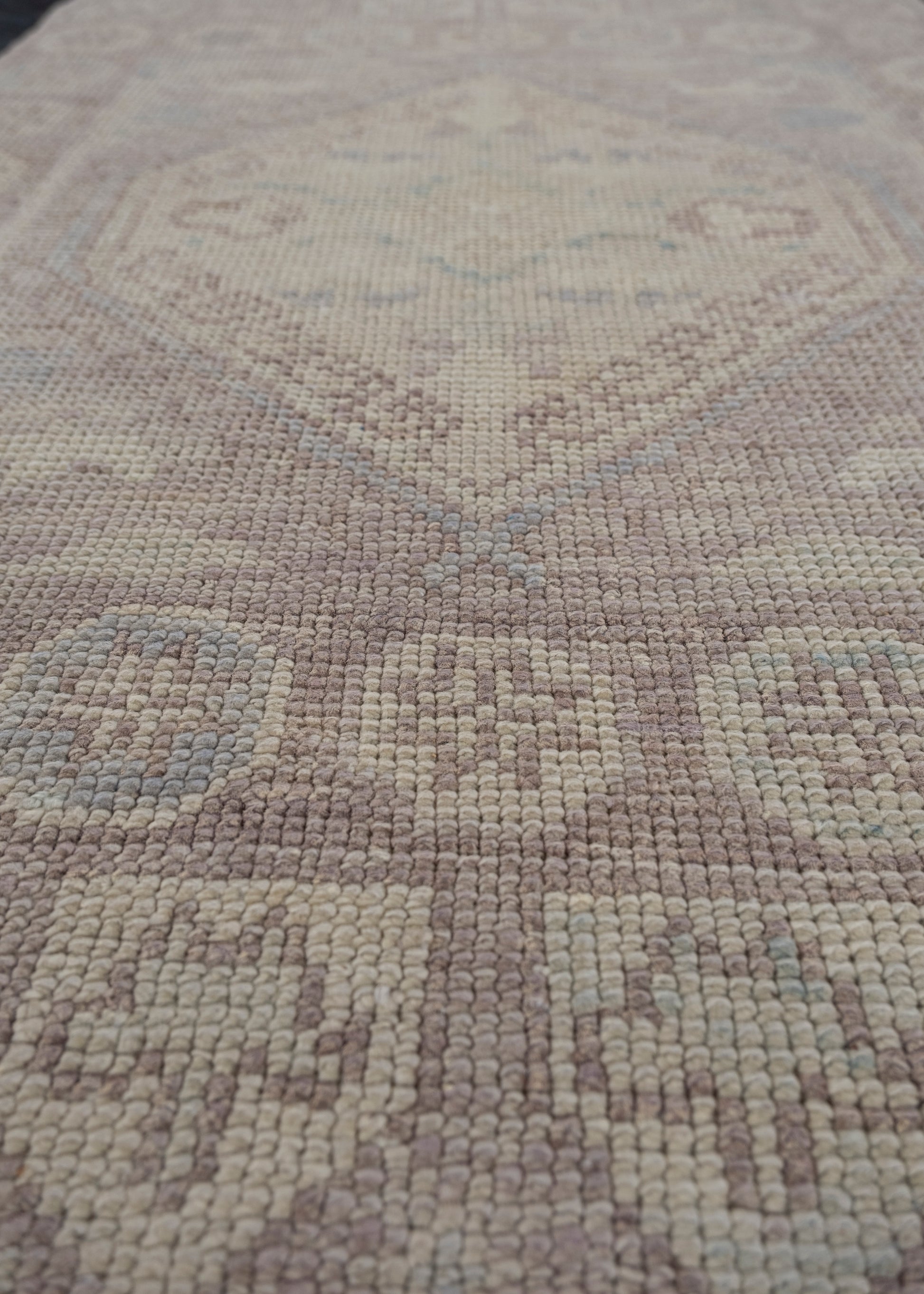 Turkish Oushak Rug 2'4" x 3'2" #12007