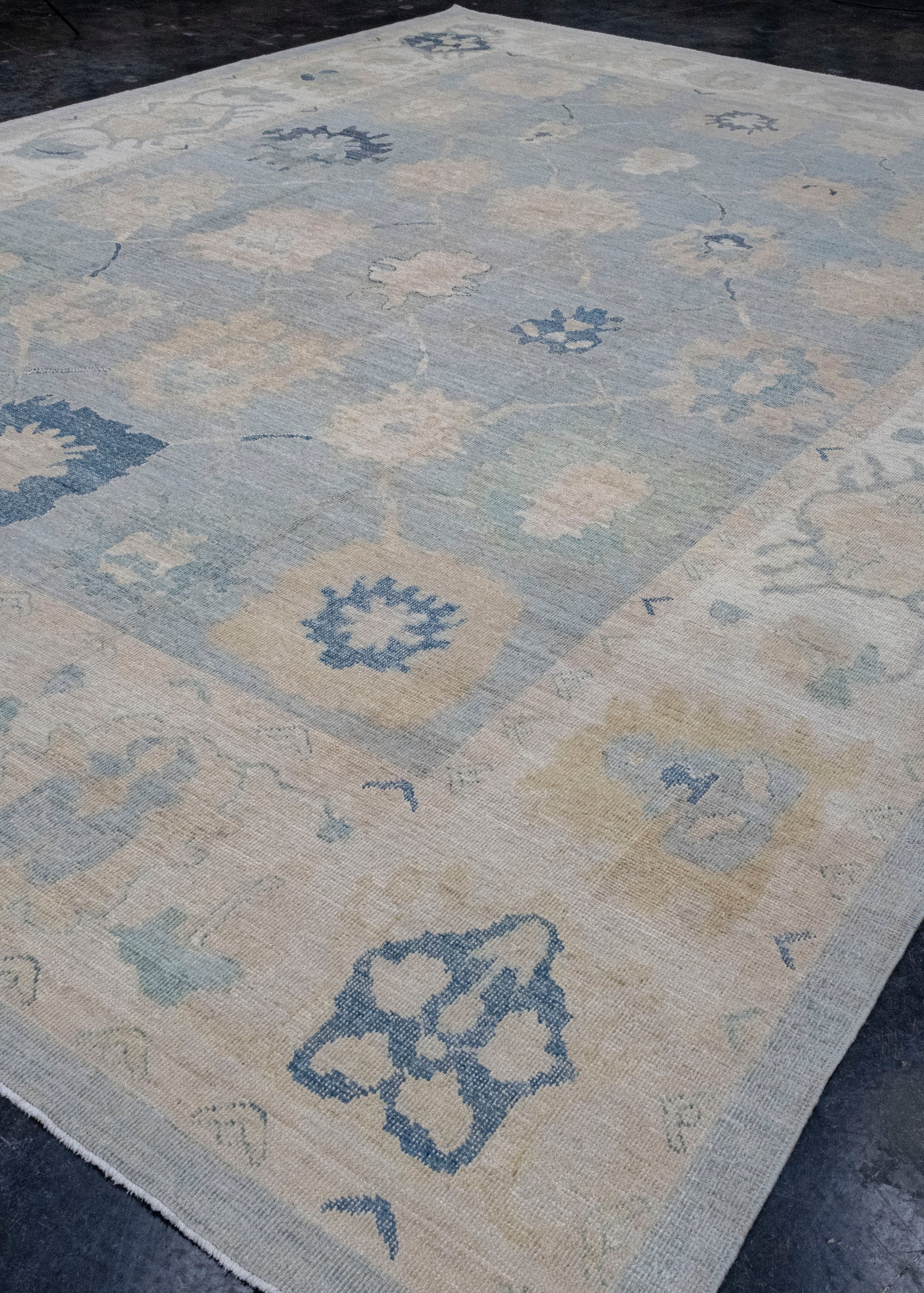 Turkish Oushak Rug 12'10" x 17' #16565