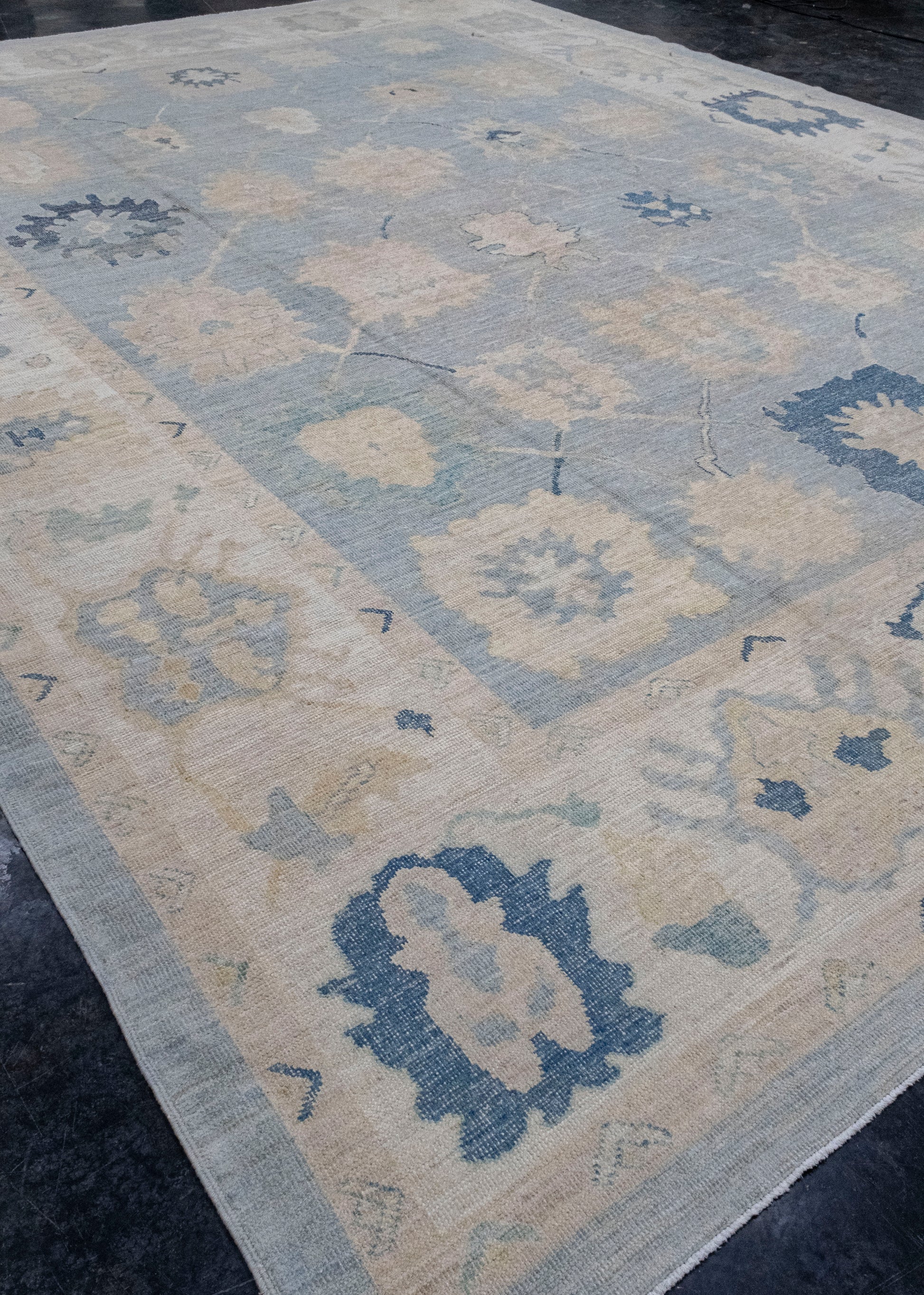 Turkish Oushak Rug 12'10" x 17' #16565