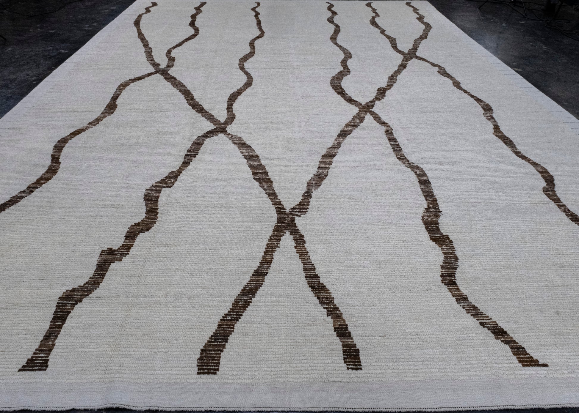 Hand Knotted Turkish Tulu Rug 12'8" x 19'4" #16044