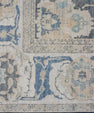 Turkish Antique Look Oushak Rug 11'10" x 16'2" #16535