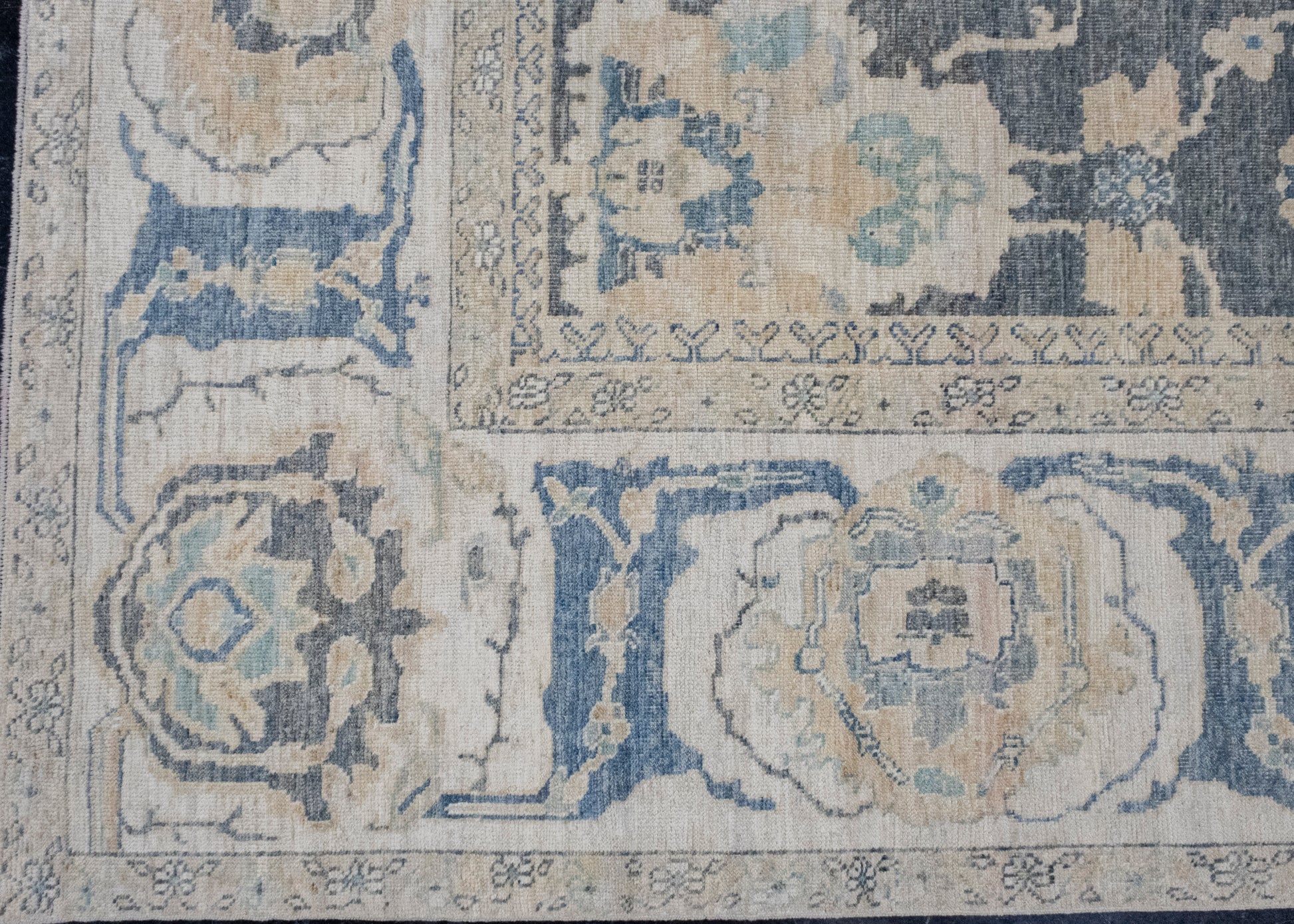 Turkish Antique Look Oushak Rug 11'10" x 16'2" #16535