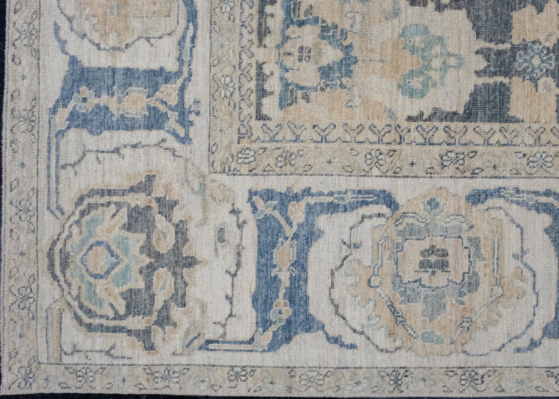 Turkish Antique Look Oushak Rug 11'10" x 16'2" #16535