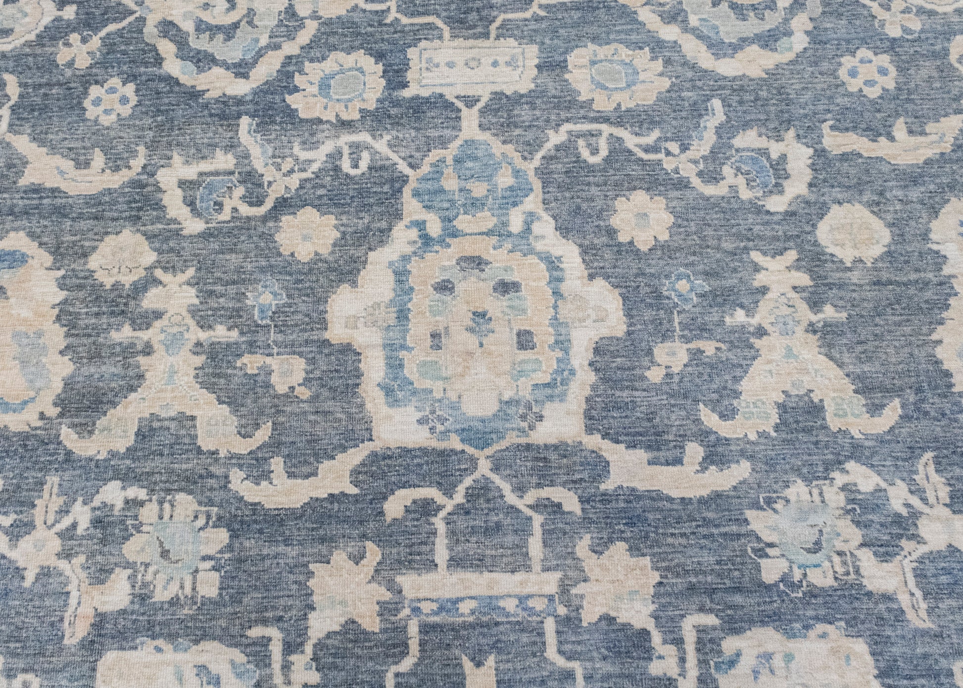 Turkish Antique Look Oushak Rug 11'10" x 16'2" #16535