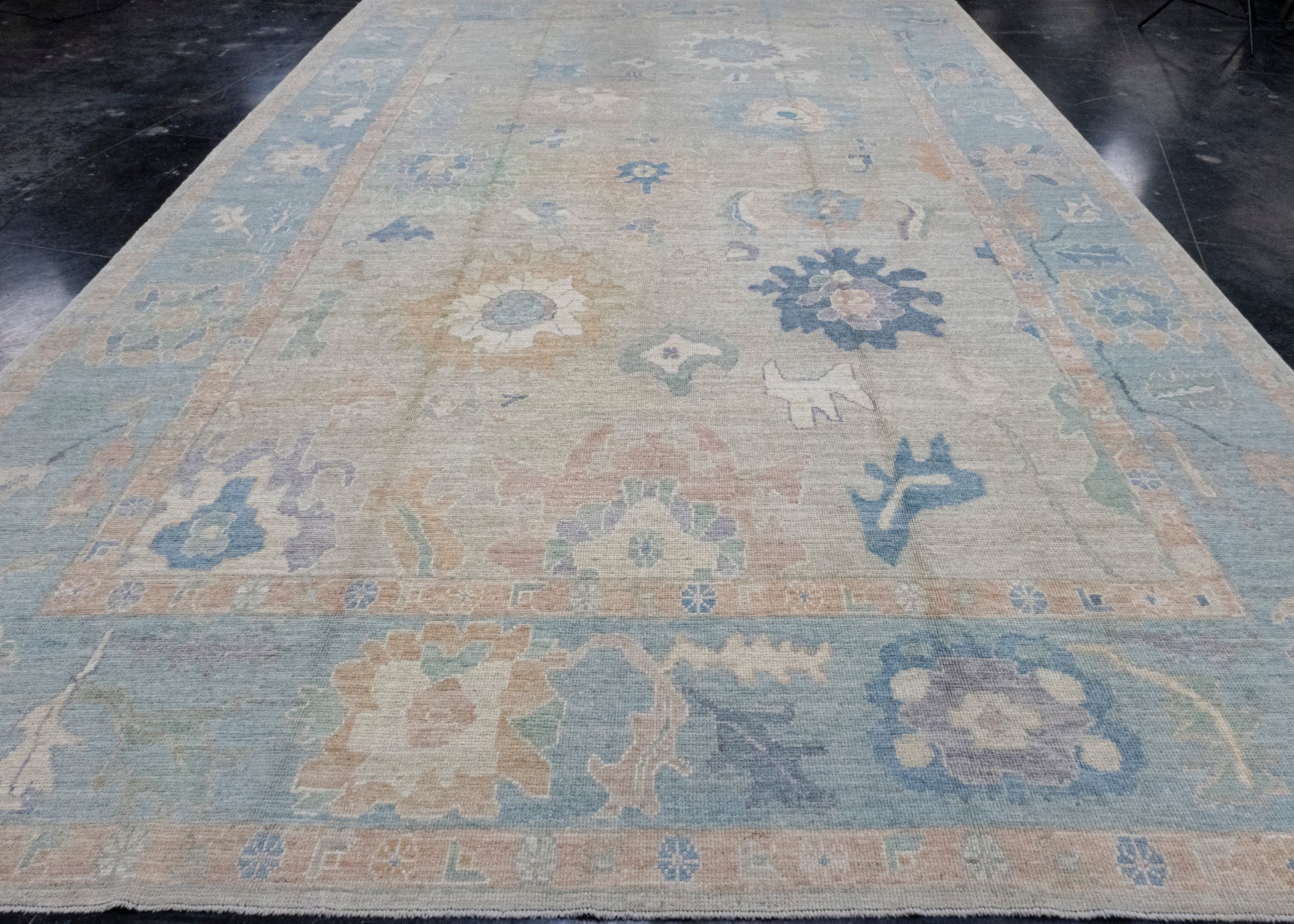 Turkish Oushak Rug 10'3" x 16'5" #16126
