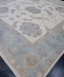 Square Turkish Oushak Rug 11'10" x 12' #16613