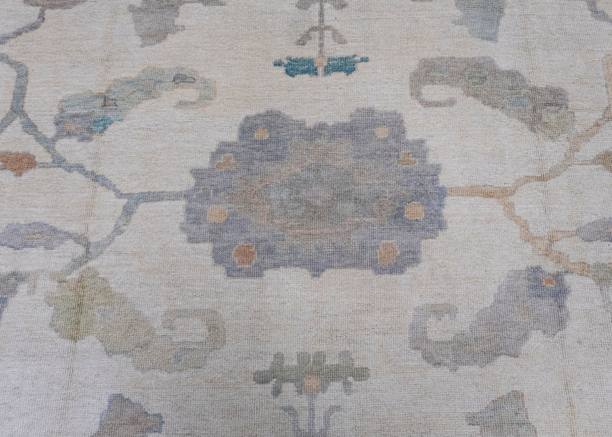 Square Turkish Oushak Rug 11'10" x 12' #16613