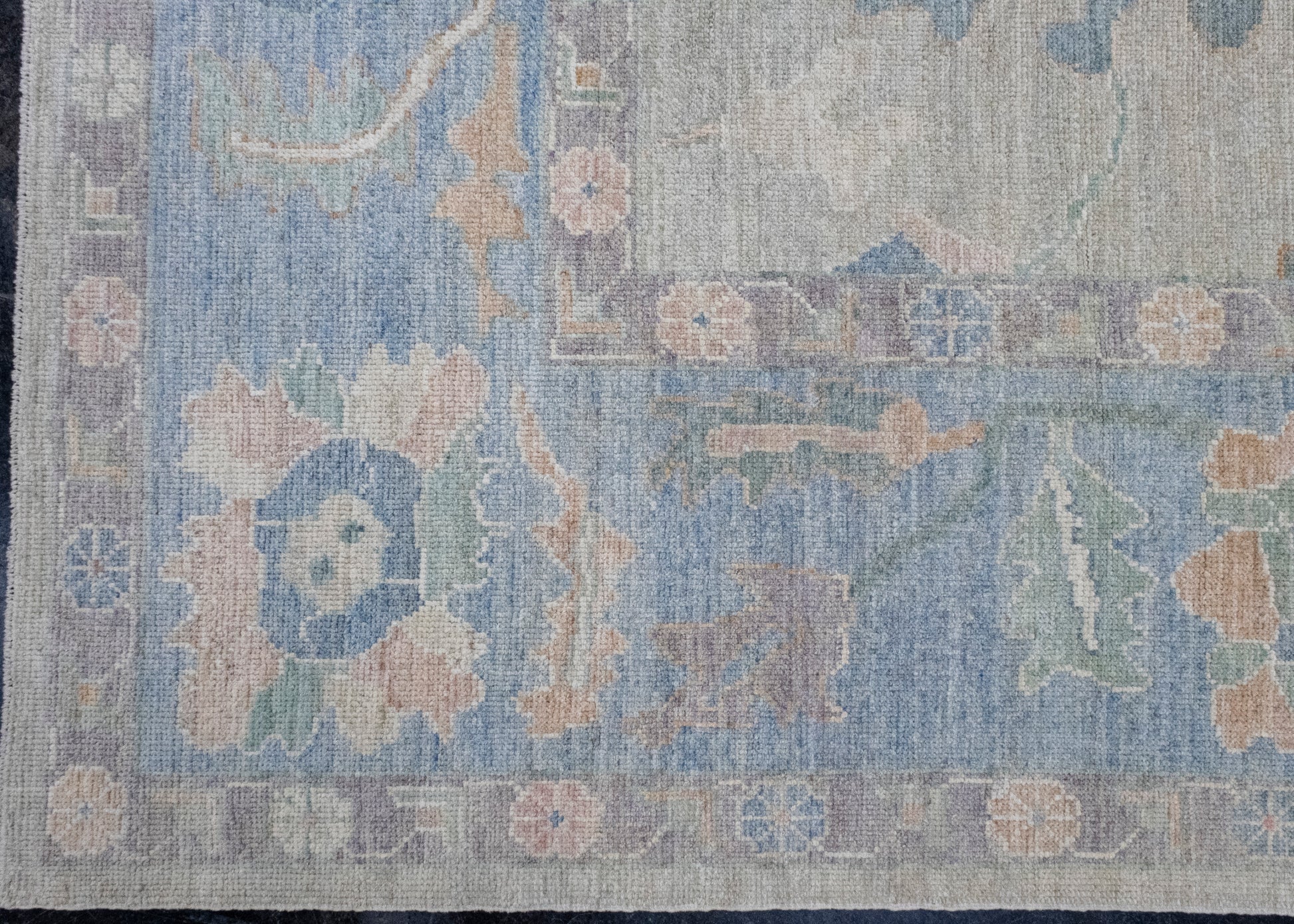 Square Turkish Oushak Rug 12' x 12'7" #16100