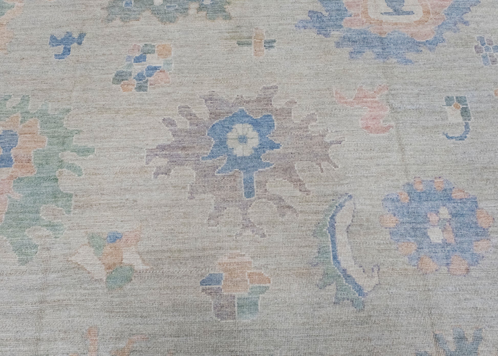 Square Turkish Oushak Rug 12' x 12'7" #16100