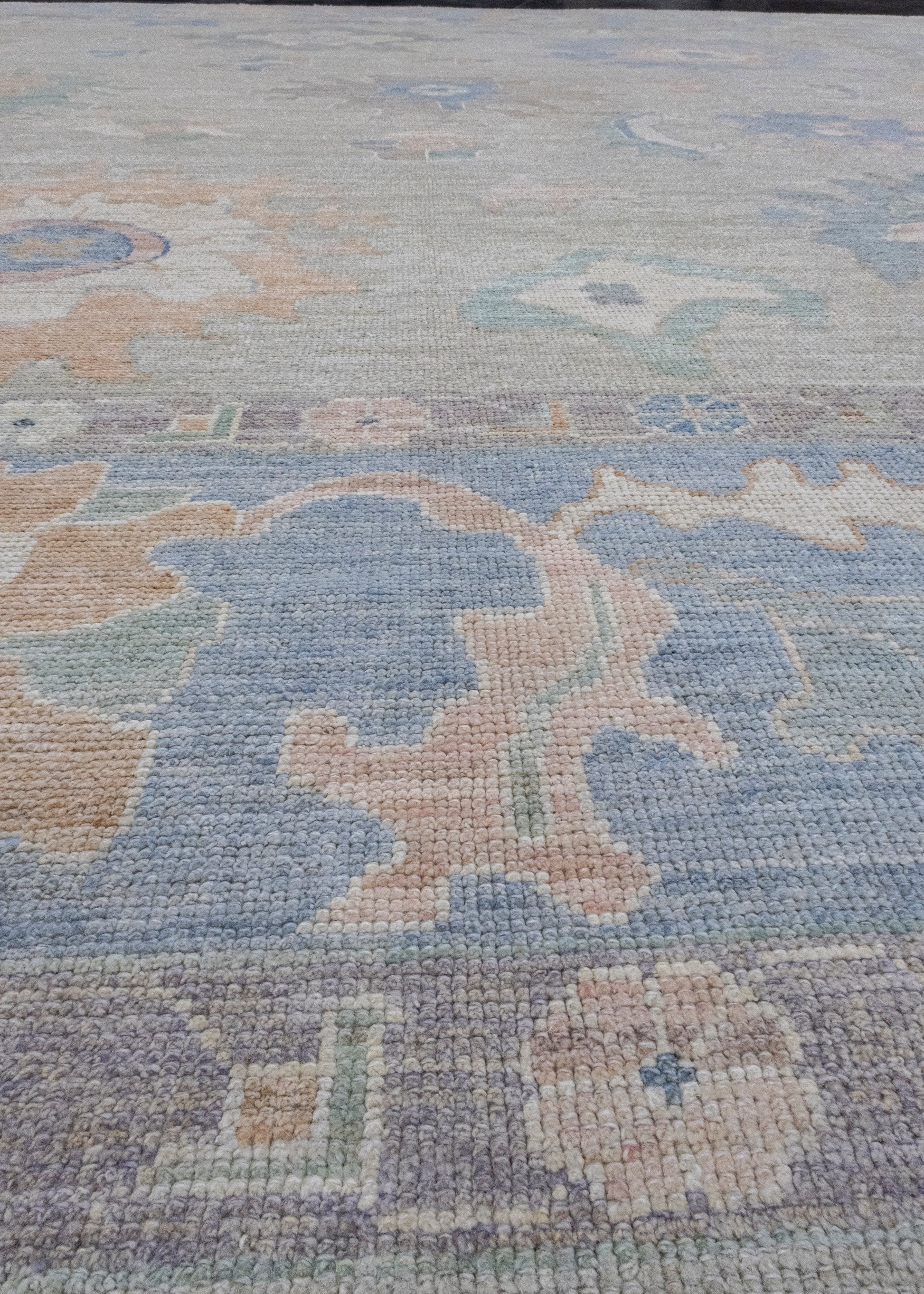 Square Turkish Oushak Rug 12' x 12'7" #16100