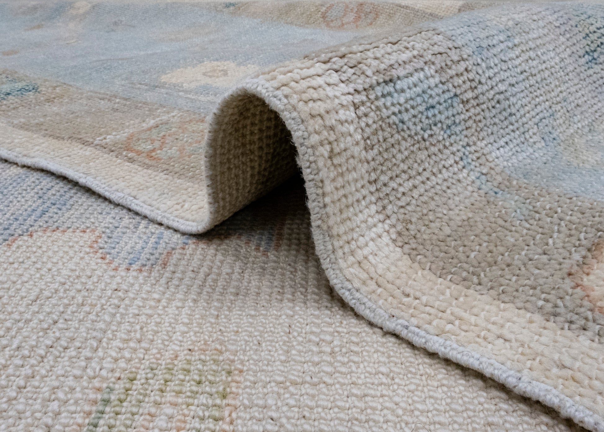 Square Turkish Oushak Rug 11'9" x 11'7" #16645