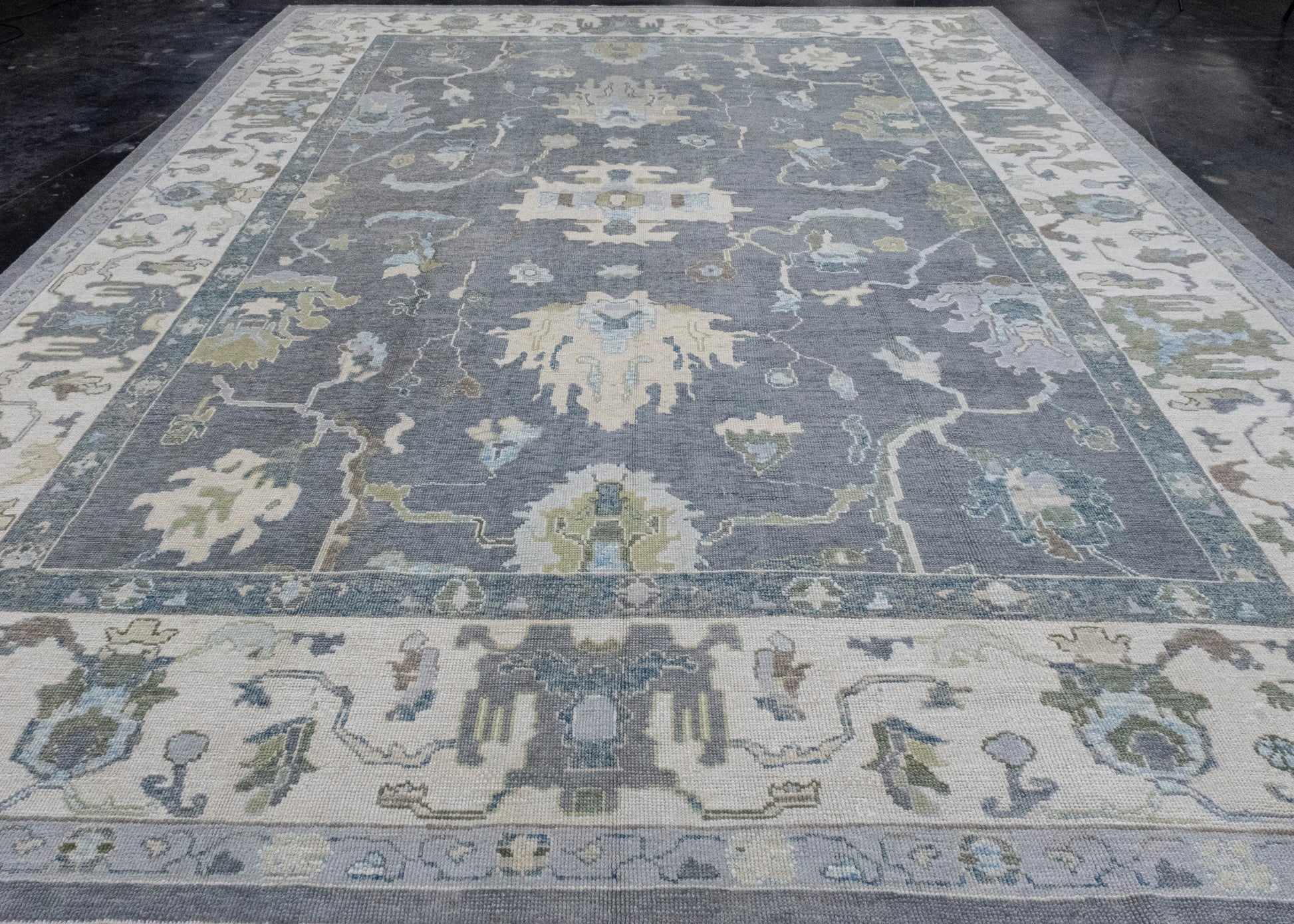 Turkish Oushak Rug 12' x 15'10" #16553