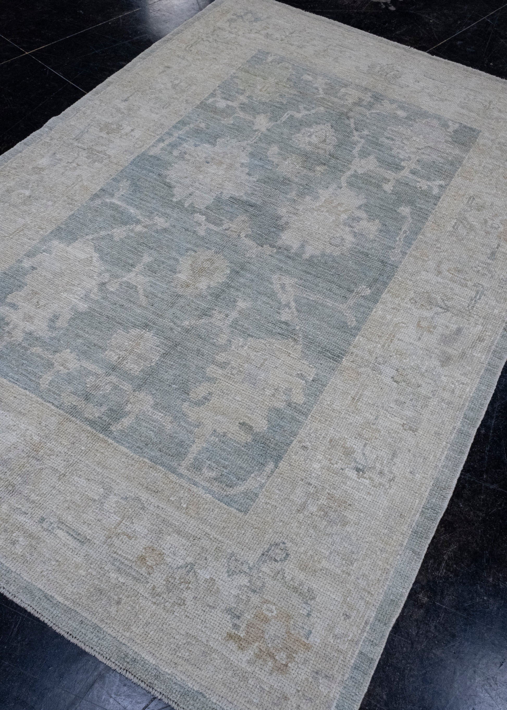 Turkish Oushak Rug 4'11" x 7'4" #16472
