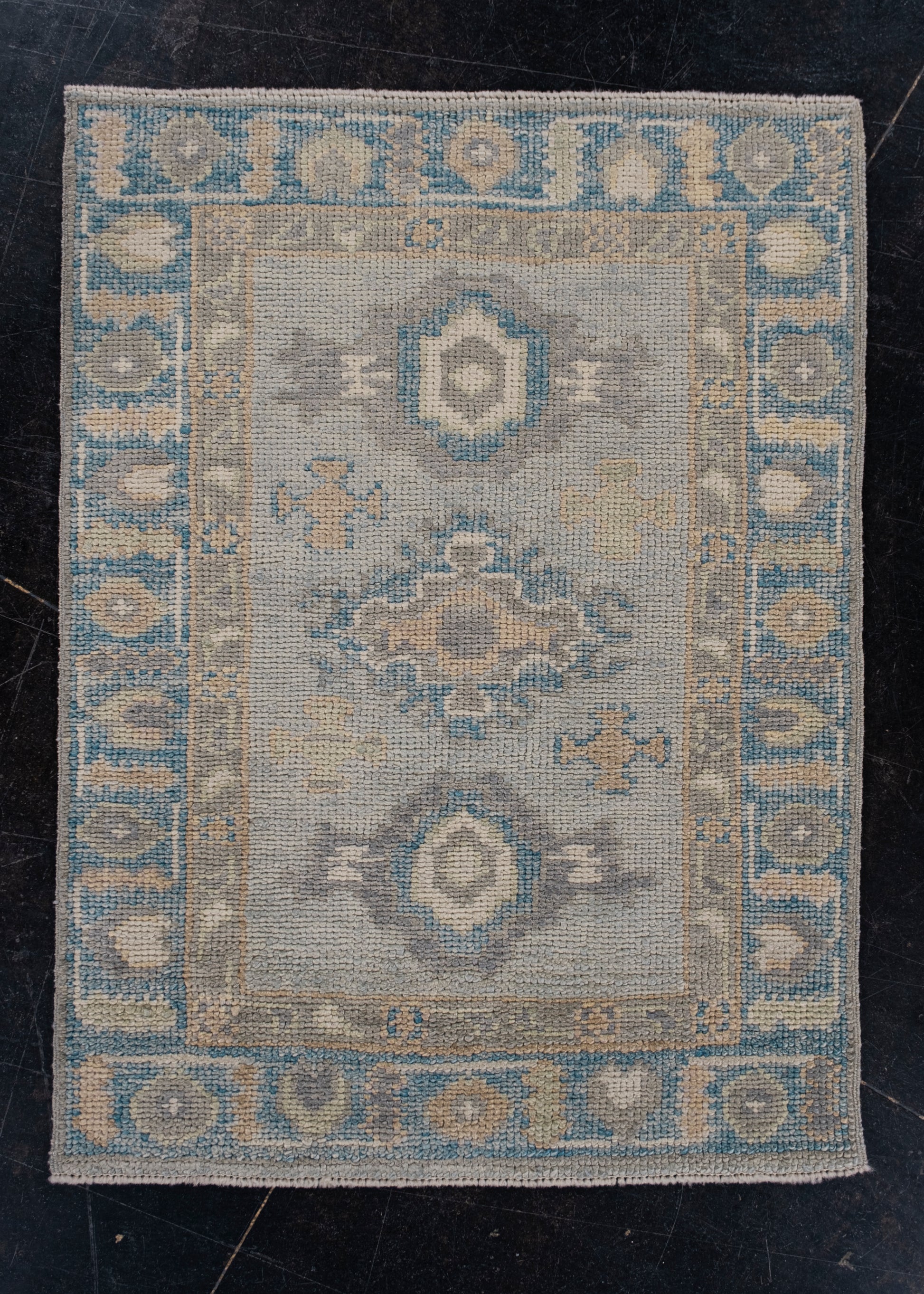 Turkish Oushak Rug 2'3" x 3'1" #11499