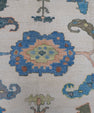 Square Turkish Oushak Rug 10'5" x 11'4" #16734