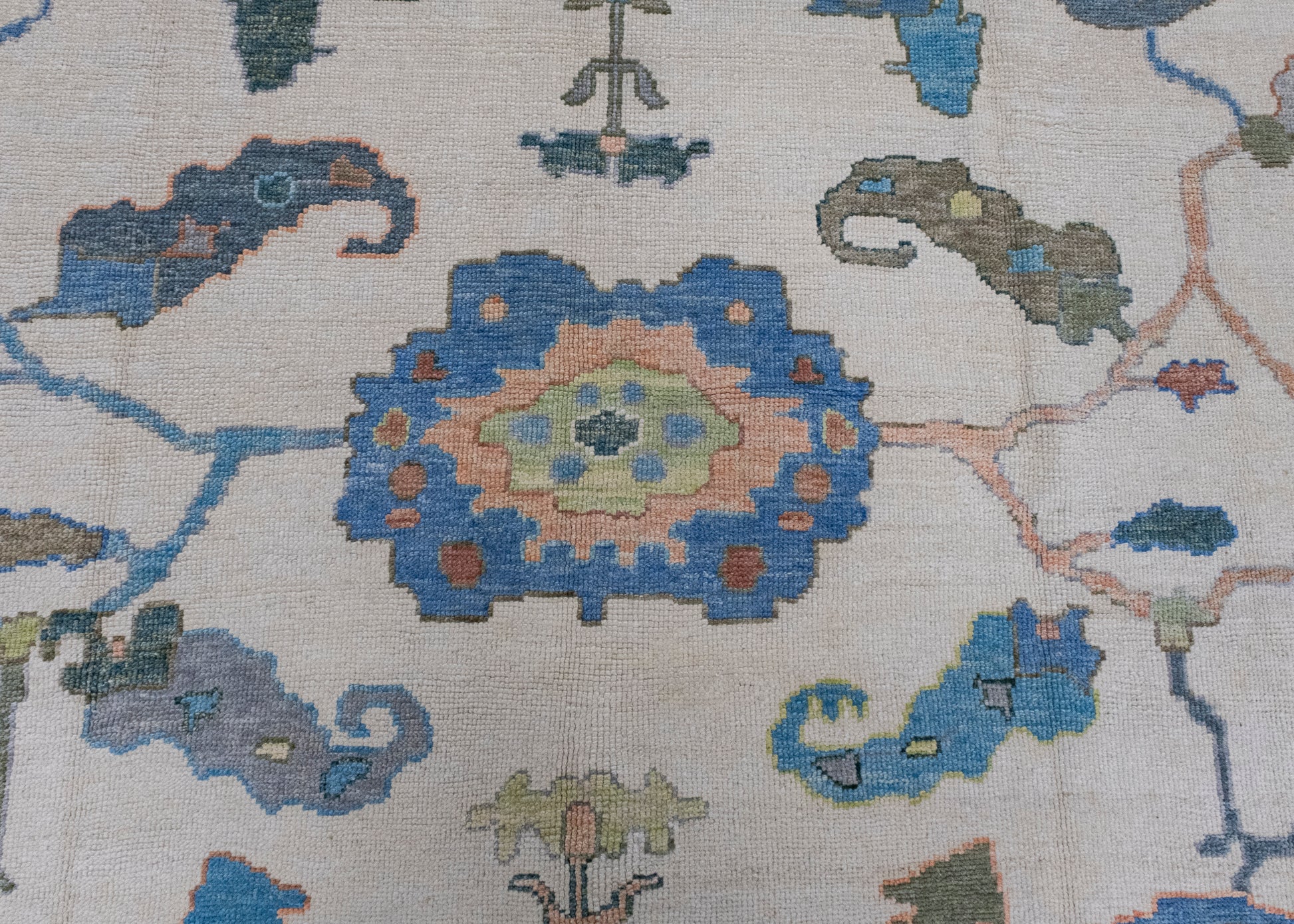 Square Turkish Oushak Rug 10'5" x 11'4" #16734