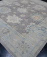 Square Turkish Oushak Rug 10'1" x 10'6" #16452