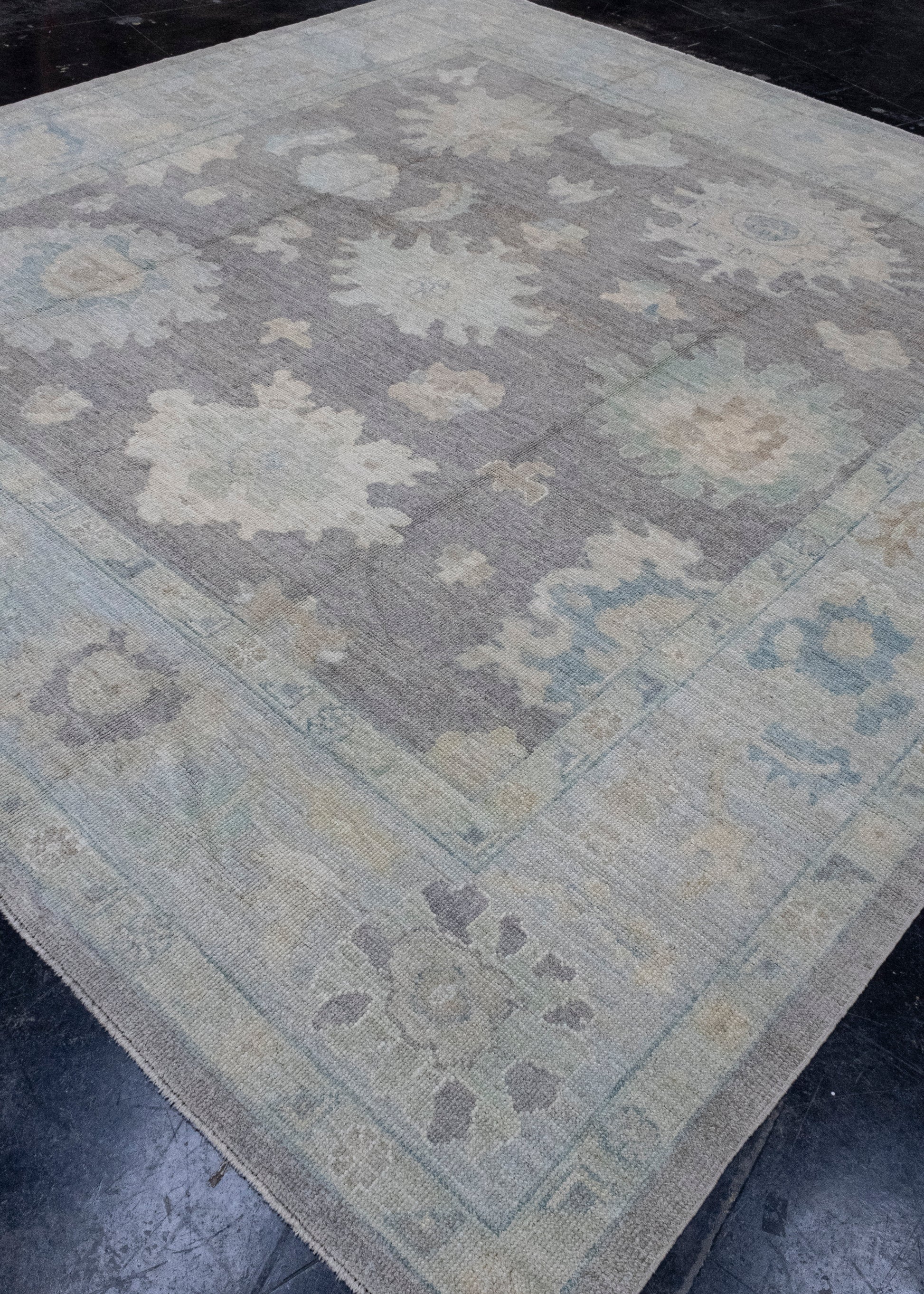 Square Turkish Oushak Rug 10'1" x 10'6" #16452