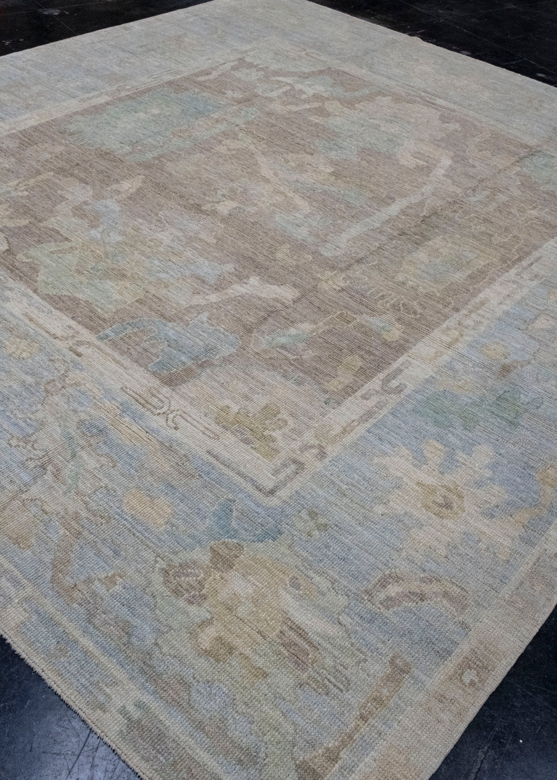 Square Turkish Oushak Rug 10' x 10'6" #16479