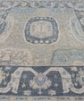 Turkish Antique Look Square Oushak Rug 9' x 9'11" #16519