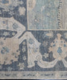 Turkish Antique Look Square Oushak Rug 9' x 9'11" #16519
