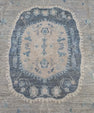 Turkish Antique Look Square Oushak Rug 9' x 9'11" #16519