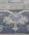 Turkish Antique Look Square Oushak Rug 9' x 9'11" #16519