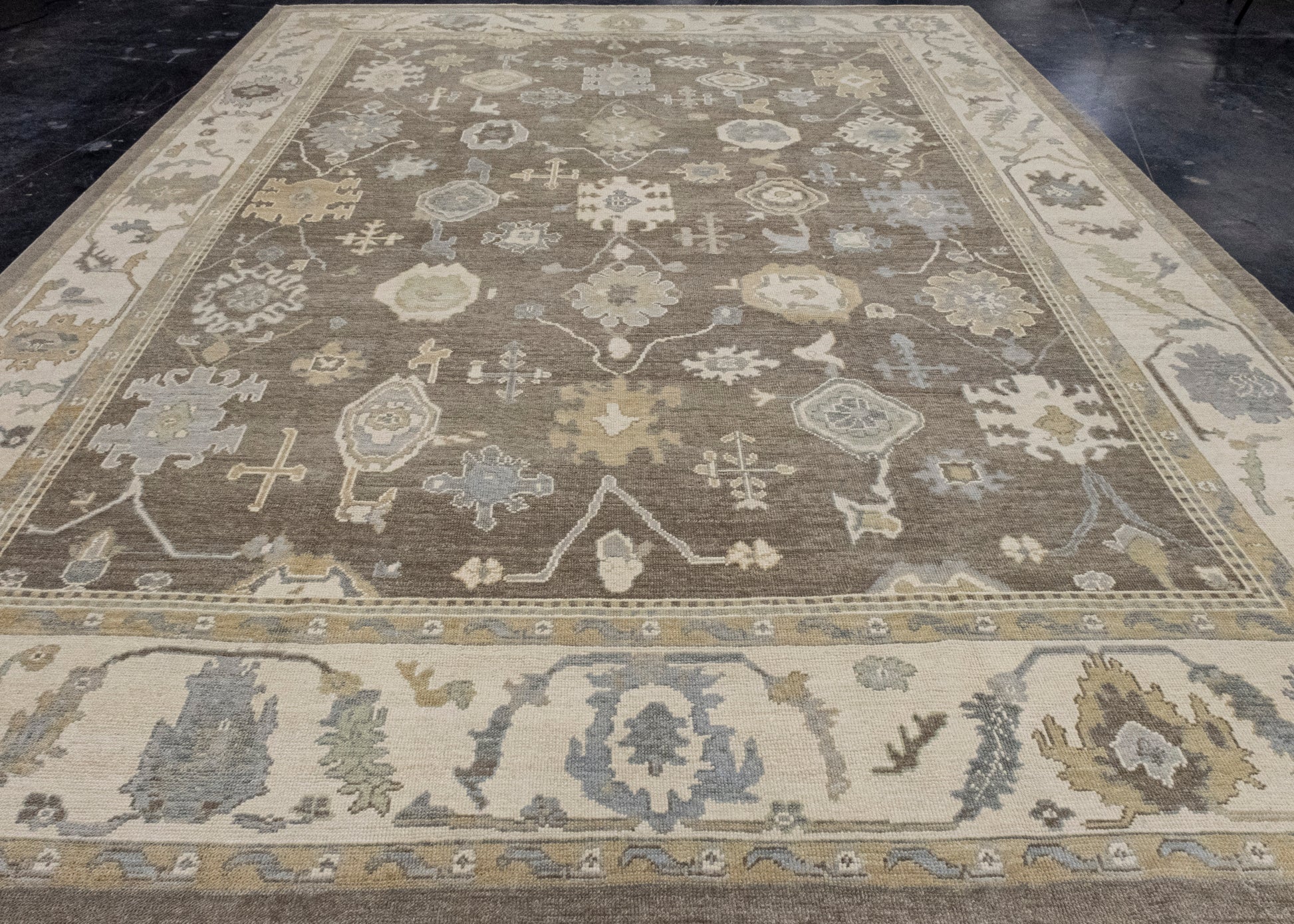 Turkish Oushak Rug 11'6" x 15'4" #16627