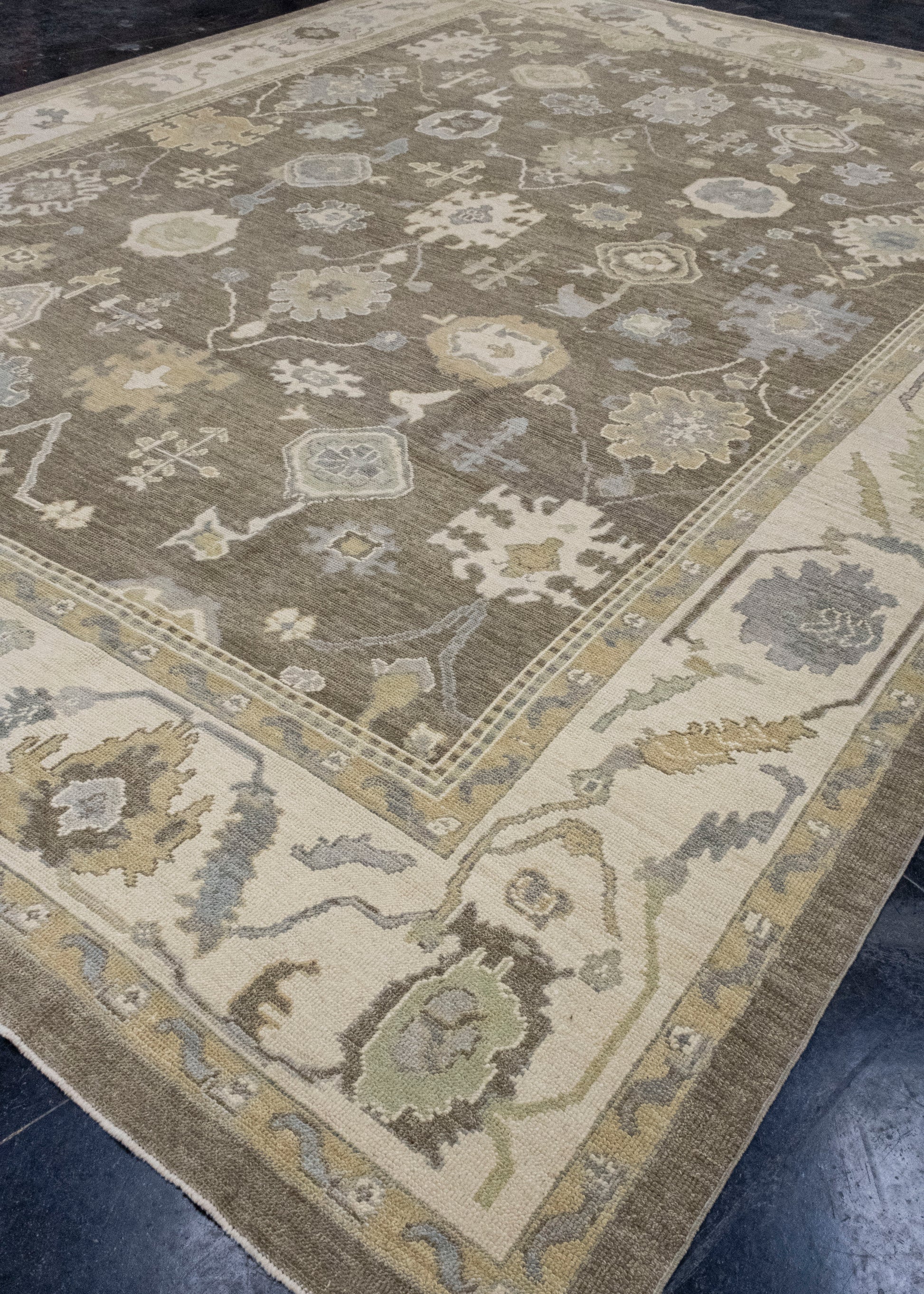 Turkish Oushak Rug 11'6" x 15'4" #16627