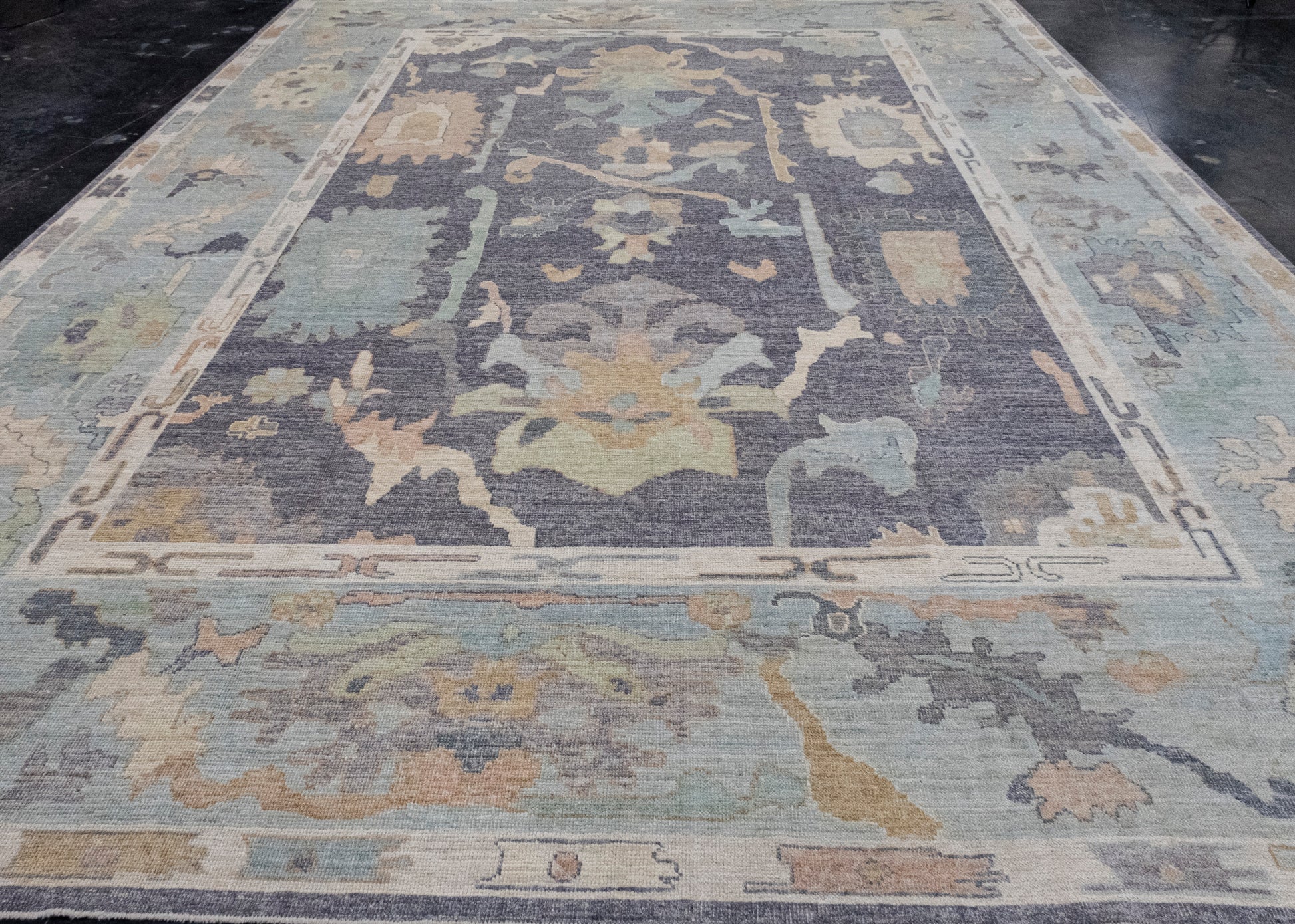 Turkish Oushak Rug 11'11" x 15'6" #16543