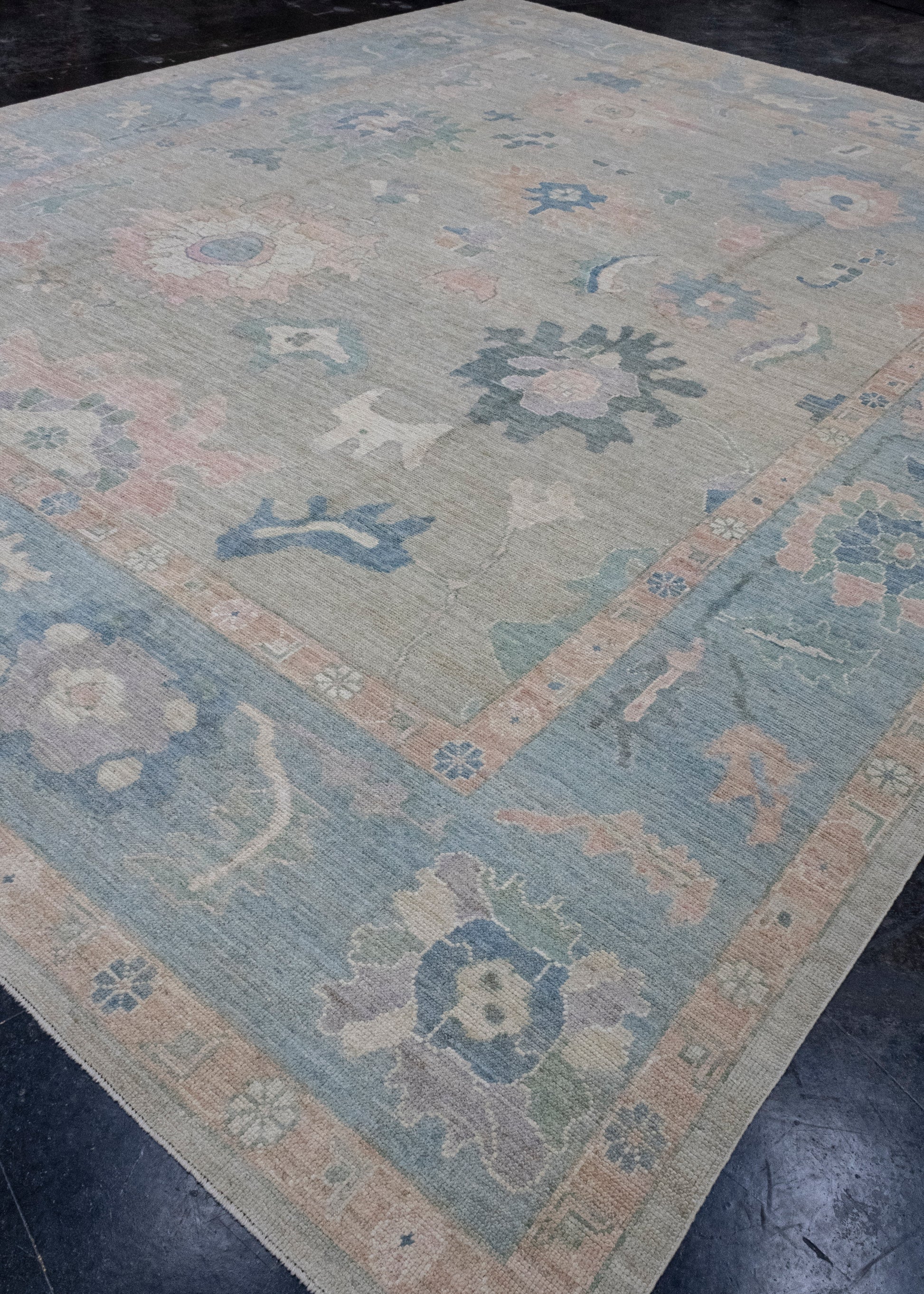 Turkish Oushak Rug 12' x 14'11" #16087