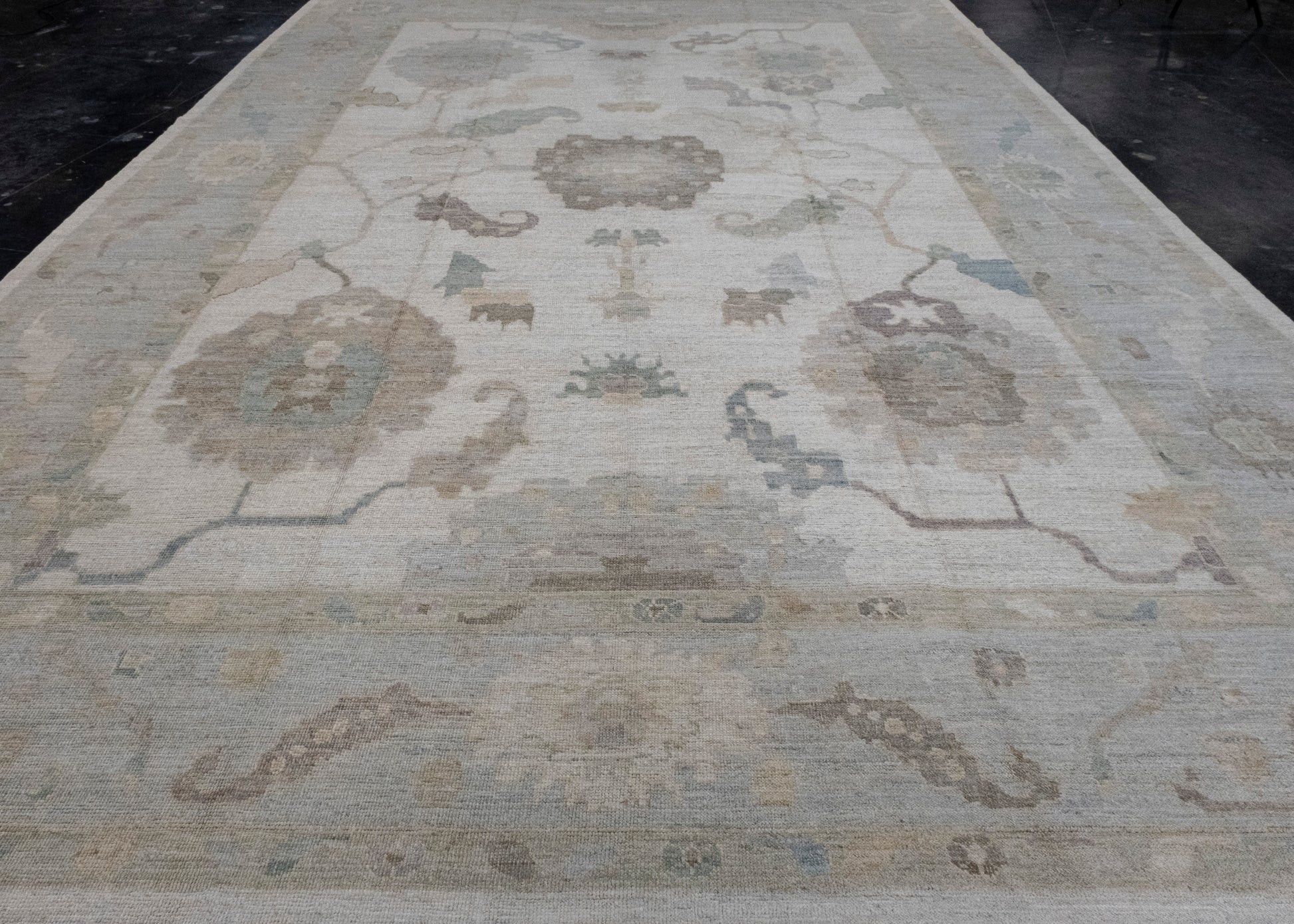 Turkish Oushak Rug 11'10" x 17'5" #16034