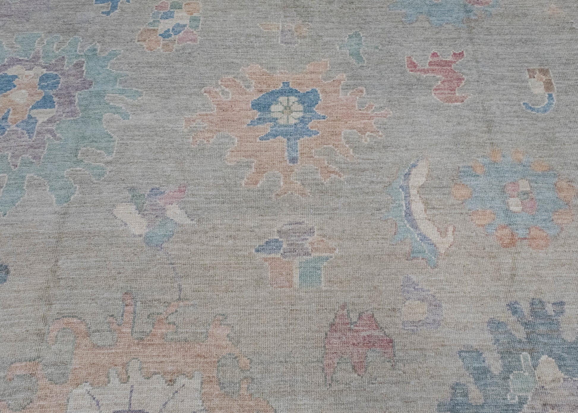 Turkish Oushak Rug 12'2" x 15'1" #16149