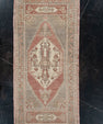 Oriental Hand Knotted Vintage Turkish Mini Rug 1'8" x 3'4" #10604
