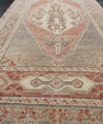 Oriental Hand Knotted Vintage Turkish Mini Rug 1'8" x 3'4" #10604