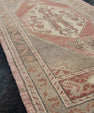 Oriental Hand Knotted Vintage Turkish Mini Rug 1'8" x 3'4" #10604