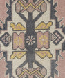 Oriental Hand Knotted Vintage Turkish Mini Rug 1'9" x 3'6" #10062