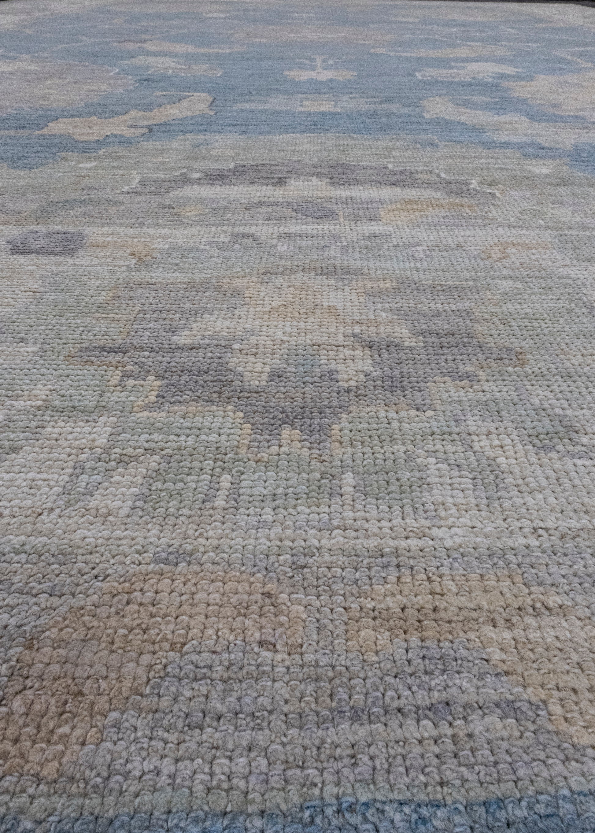 Turkish Oushak Rug 12'1" x 17'5" #16475