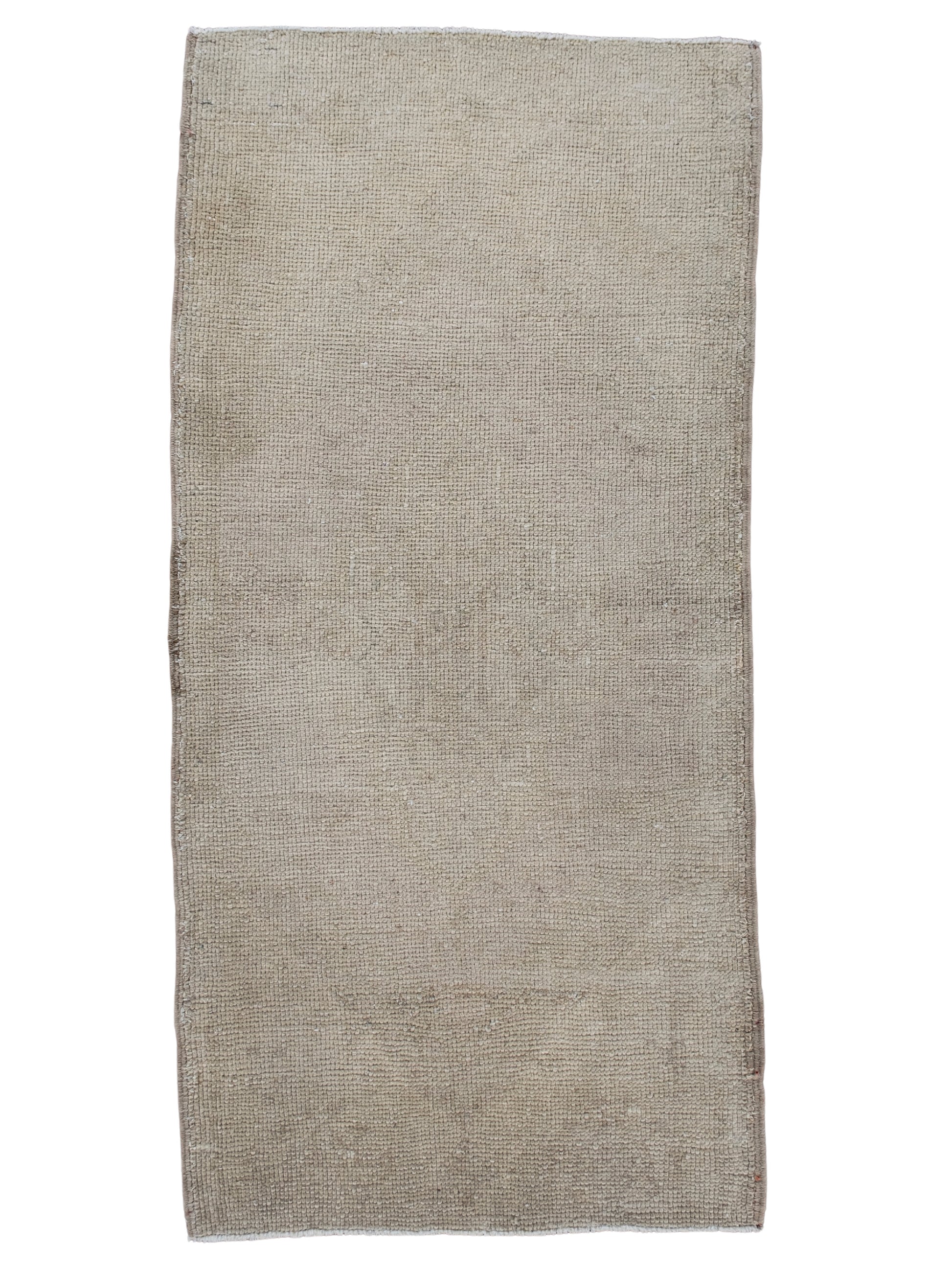 Oriental Hand Knotted Vintage Turkish Mini Rug 1'10" x 3'9" #8297